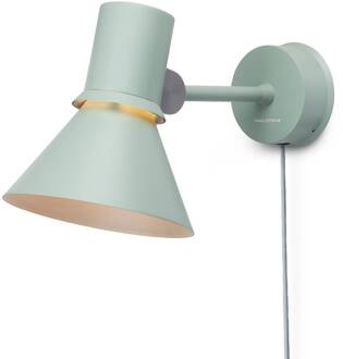 Anglepoise Type 80 W1 wandlamp met stekker, groen lichtgroen