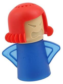 Angry Mama Magnetron Cleaner Oven Stoomreiniger Reinigt Magnetron Apparaten Voor De Keuken Koelkast Cleaning Tools blauw
