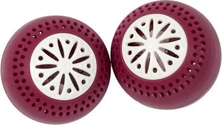 Ani-geur ballen / vershoudballen voor koelkast - 2x stuks - geurverwijderaar - voorkomt nare geurtje