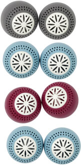 Ani-geur ballen / vershoudballen voor koelkast - 8x stuks - geurverwijderaar - voorkomt nare geurtje