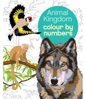 Animal Kingdom Colour By Numbers - Arcturus Colour By Numbers Collection - Martin (Illustrator) Sanders