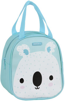 Animal Pictures Kleine koeltas voor lunch - licht blauw - met koala print - 19 x 14 x 22 cm - 5 liter - Koeltassen