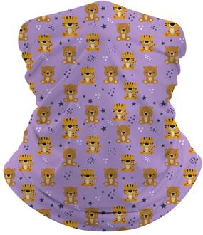 Animal Print Kids Naadloze Bandana Hoofdband Gezichtsmasker Tube Sjaal Bivakmuts Hoofdband Multifunctionele Sjaal 3