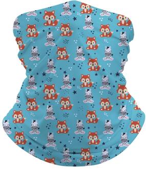 Animal Print Kids Naadloze Bandana Hoofdband Gezichtsmasker Tube Sjaal Bivakmuts Hoofdband Multifunctionele Sjaal 4