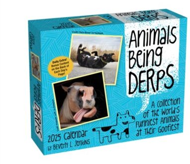 Animals Being Derps 2025 Day-To-Day Calendar - Jenkins, Beverly L.