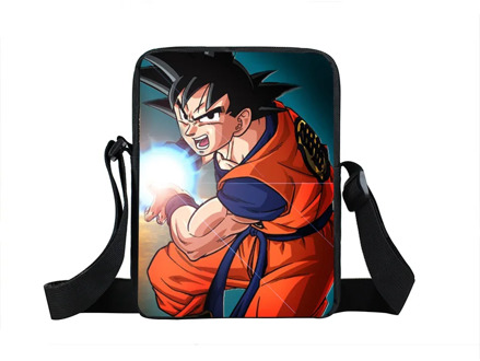 Anime Dragon Ball Shoulder Bag Kids Handbags Son Goku Vegeta Cartoon Children School Bags Mini Messenger Bags Gift Bookbag
