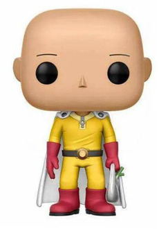 Anime One Punch Man Character Saitama Cute Viny Dolls Figure Model Toys