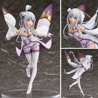 Anime Re:Life in a different world from zero Emilia 1/7 proportion PVC action figure collectible model toys for christmas gift