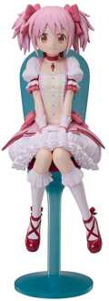 Aniplex Puella Magi Madoka Magica The Movie: Rebellion PVC Statue Madoka Kaname Tea Party Cake Song Ver. 18 cm