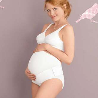 Anita BabyBelt Zwangerschapssteunband / Buikband Ivory - L