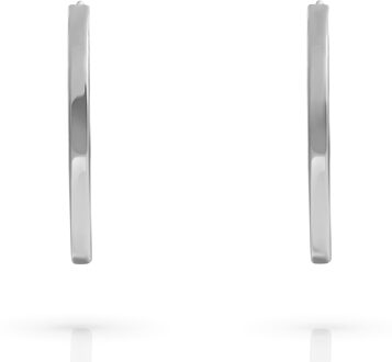 'Anita' Dames 925 Sterling Zilveren Hoops - Zilver ZO-7553