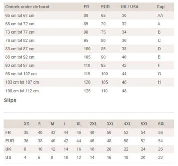 Anita Lucia comfort bh 5823 001 - maat 100B Zwart