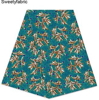 Ankara Afrikaanse Stof 100% Katoen Holland Print Blok Wax Tissu Tecidos Textiel Africain Stoffen Voor Diy Jurk Pop