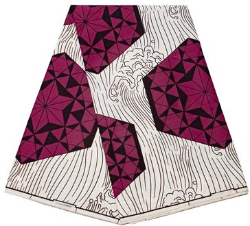 Ankara Stof Afrikaanse Real Wax Print 3/6 Yards Mooie Nigeria Wax Stof Mode Voor Kleding 3 Yards