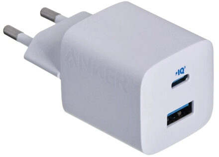 Anker 323 Charger (33W) Oplader Wit