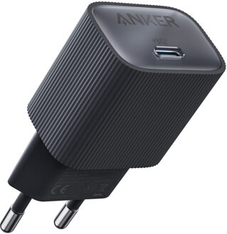 Anker 511 Nano 4 Wall Charger 30W 1C EUPlug Oplader Zwart