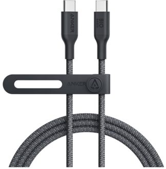 Anker 544 USB-C to USB-C Cable Bio-Nylon 140W 1.8M Oplader Zwart