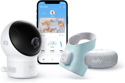 Anker Eufy Baby S340 - Smart Sock Babyfoon Babyfoon Wit