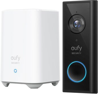 Anker Eufy Video Doorbell 2K + HomeBase 2 Slimme deurbel Zwart