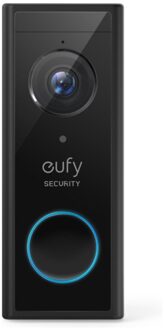 Anker Eufy Video Doorbell 2K (Uitbreiding) Slimme deurbel Zwart