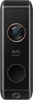 Anker Eufy Video Doorbell Dual (2K Battery-Powered) add on Doorbell Slimme deurbel Zwart