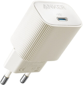 Anker Nano USB-C Wall Charger (30W) Oplader Wit