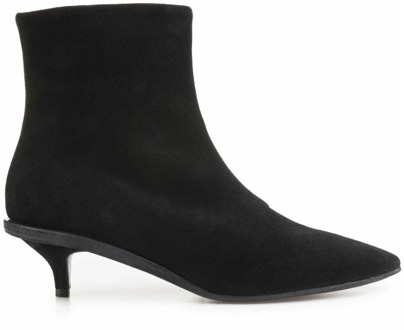 Ankle Boots DEL Carlo , Black , Dames - 36 EU