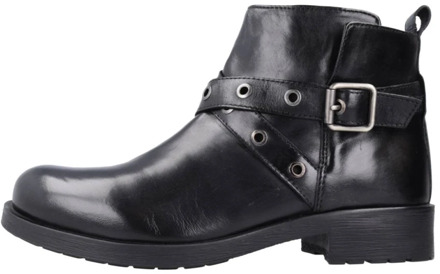 Ankle Boots Geox , Black , Dames - 36 Eu,38 EU