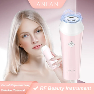 ANLAN RF Lifting Facial Mesotherapy Skin Tightening Rejuvenation Radio Frequency Beauty Instrument Face Firming Wrinkle Removal