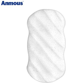 Anmous Douche Spons Baby Kinderen Bad Konjac Spons Zachte Comfortabele Kids Bad Shampoo Spons Witte Kleur