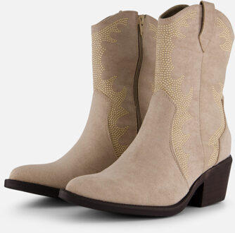 Ann Rocks Cowboylaarzen beige Synthetisch - 36,37,38,39,41