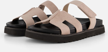 Ann Rocks Sandalen taupe Pu - 36,37,38,39,40,41,42