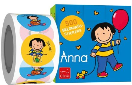 Anna beloningsstickers. 3+ Multikleur