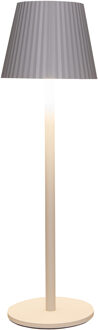 Anna Collection Portable tafellamp Glambiance - wit - aanraaksensor - draadloos/oplaadbaar USB