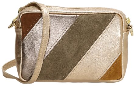 Anna crossbody tas taupe