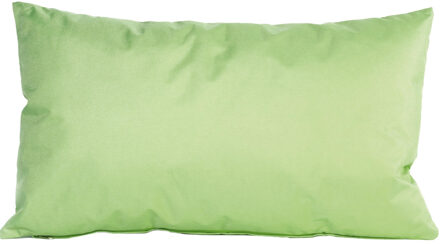Anna's Collection Buiten of tuin sier kussens - mintgroen - 30 x 50 cm - binnen/buiten - tuinbank