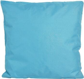 Anna's Collection buitenkussens - lichtblauw - 60 x 60 cm - Sierkussens