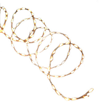 Anna's Collection draadverlichting - 2x - warm wit - 2 meter - Lichtdraden - kerstverlichting