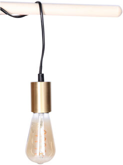 Anna's Collection Fitting Goud - metaal - E27 - IP20 - 3M - hanglamp - 6 x 4.2 cm - inclusief LED Retro lamp
