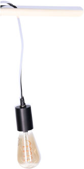 Anna's Collection Fitting Zwart - plastic - E27 - IP20 - 3M - hanglamp - 6 x 4.2 cm - inclusief LED Retro lamp