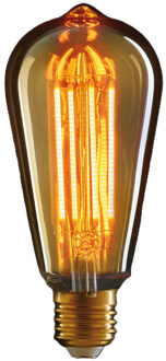 Anna's Collection LED lampje Retro E27 fitting 2W - gloeidraad- sfeerlampen - designlampen - 145 x 64 mm