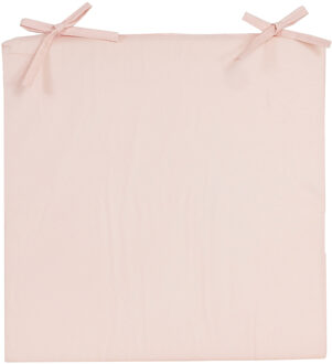 Anna's Collection Stoelkussen - lichtroze - binnen en buiten - 40 cm