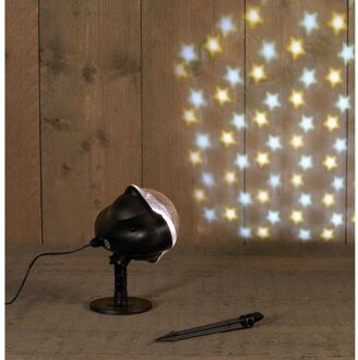 Anna's Collection Tuin projector met sterren projectie inclusief timer - kerstverlichting figuur Multikleur