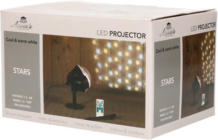 Anna's Collection Verlichting sterren projector inclusief afstandsbediening