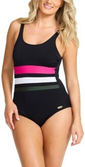 Annabella Chlorine Resistent Swimsuit * Actie * Blauw,Versch.kleure/Patroon,Zwart,Roze - 36,38,40,42,44,46,48