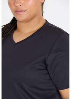 Annabelle v2 w s/s tee eq252186-1001 - maat 42 Zwart