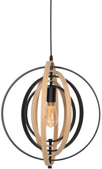 Anne Light & Home Hanglamp AN bol Ø 45cm 1 Lichts Bruin