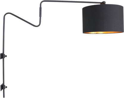 Anne Light & Home Linstrøm Wandlamp Goud Zwart