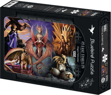 Anne Stokes Dragon Fellowship Puzzel (1000 stukjes)