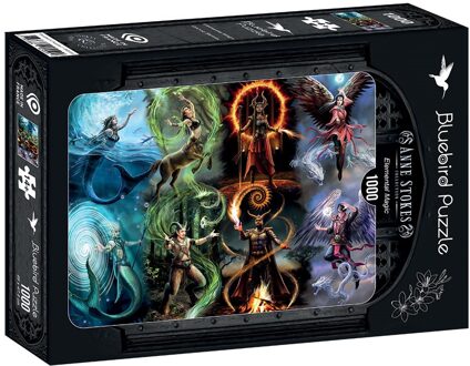 Anne Stokes - Elemental Magic Puzzel (1000 stukjes)